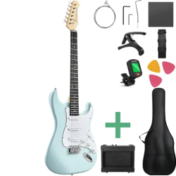 Donner DST-80 electric guitar package � Surf Green